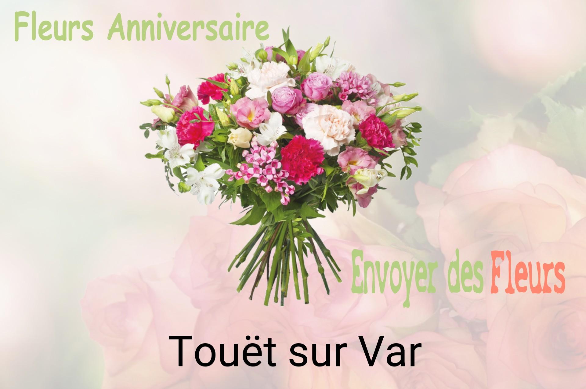Bouquet de fleurs d’anniversaire livré à Touët-sur-Var