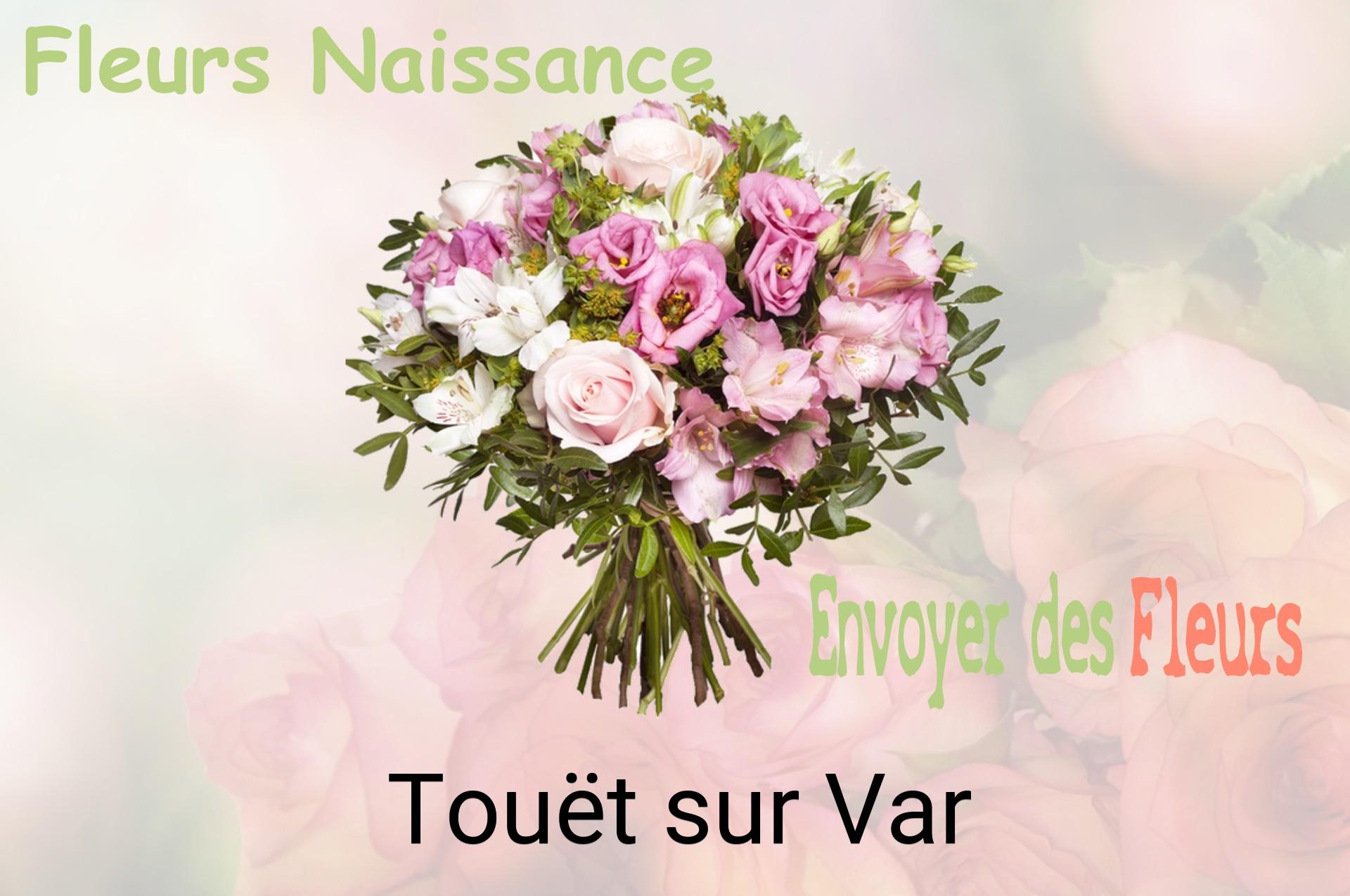 Bouquet de fleurs de naissance livré à Touët-sur-Var